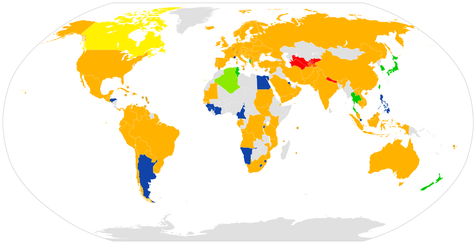 Carte du Monde